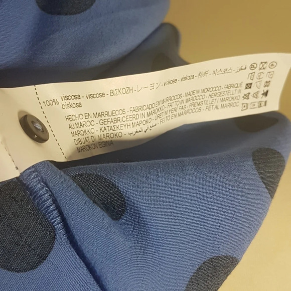 Zara polka dot  swing top - Picture 6 of 6